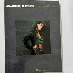 3/$20 Hal Leonard | Alicia Keys 'Songs in A minor' Songbook/ Sheet Music 2001